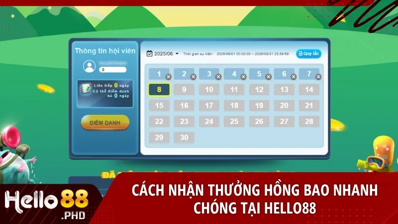 Thực hiện đúng 4 bước đơn giản để mở hồng bao, sử dụng phần thưởng và rút tiền nhanh chóng sau một vòng cược