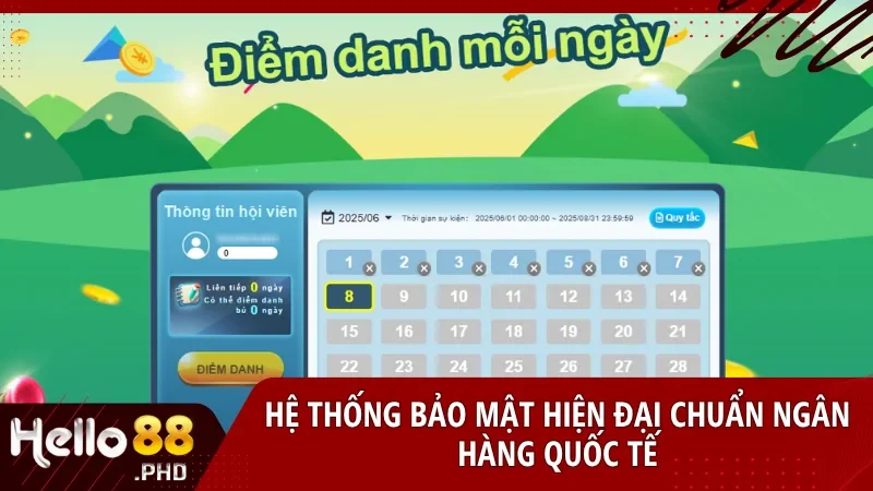 Hello88 ứng dụng công nghệ bảo mật tiên tiến để bảo vệ toàn diện dữ liệu người dùng
