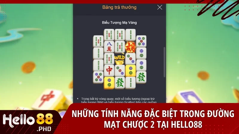 Hệ thống tính năng như mạ vàng Wild và chuỗi thắng combo mang lại cơ hội trúng lớn