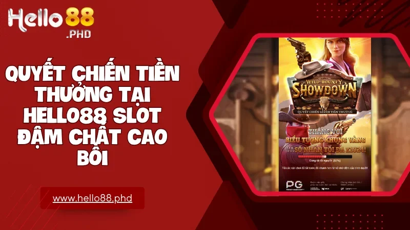 Quyết chiến tiền thưởng tại Hello88 siêu phẩm nổ hũ phong cách cao bồi