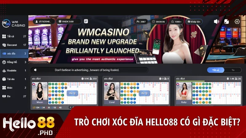 Xóc đĩa Hello88 mang đến trải nghiệm cá cược vừa truyền thống vừa hiện đại nhờ công nghệ tiên tiến và tính minh bạch tuyệt đối